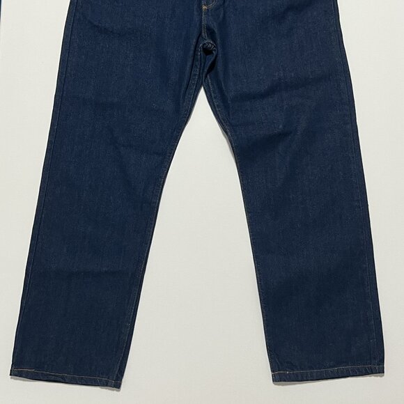 Red Kap Jeans Straight Leg Work Utility Dark Wash Denim Men's size 38x30 - Picture 6 of 6